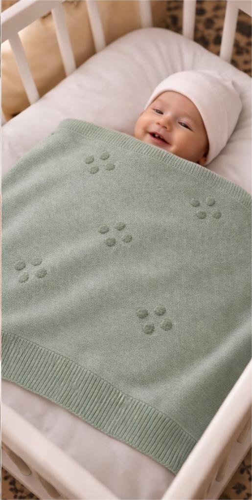 KOYU SU YEŞİLİ BEBE TRİKO BATTANİYE